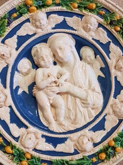 Nástěnný reliéf "Madonna s Ježíškem" RAKO - 3