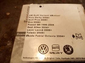 přední brzdové destičky na VW T5 - 3