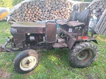 Malotraktor domácí výroby - 3