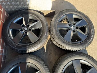 Alu 16" 5x112 škoda ILIAS BLACK zimní 92% O3 TOP - 3