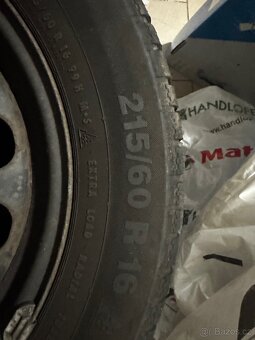 Zimní sada kol 215/60 R16 - 3