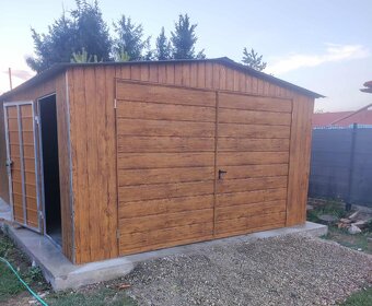 Plechová garáž 4x6m - doručení montáž zdarma po čr - 3