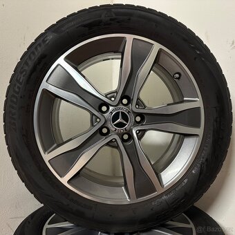 MERCEDES C W205 5x112 R17 ET48.5+ZIMNÍ 225/50R17 - 3