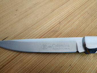 Zavírací kapesní nůž Columbia + vystřelovací nůž - 3