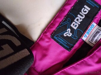 Zimní lyžařské dívčí kalhoty Brugi 146/152 - 3