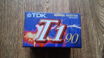 Audiokazety TDK-5 kusů nové - 3