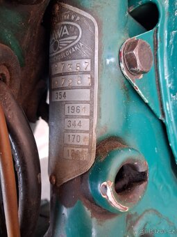 Jawa 350 kyvačka - 3