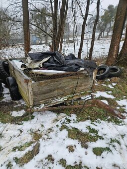 Dvoukolový vlek  - dvoukolka - 3