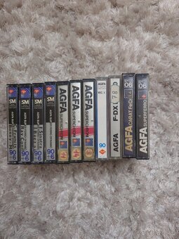 Audio kazety AGFA (Fe, FeroChrom, Superchrom) - 3