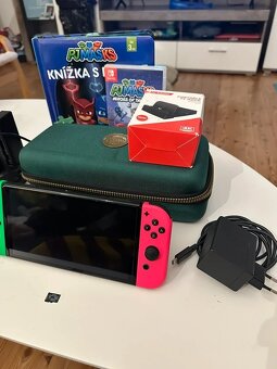 Nintendo switch OLED + bohaté příslušenství - 3