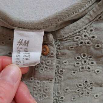 Letní overal H&M vel.74 - 3