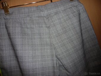 Šedočerné kalhoty vel.XL - 3
