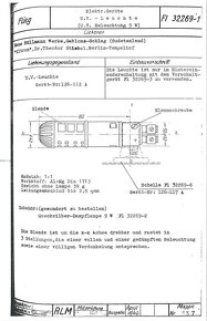 Palubní UV lampa Luftwaffe (1943-1945), Fl.32269-1 - 3