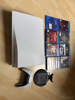 PlayStation 5 – výborný stav + hry ZDARMA - 3