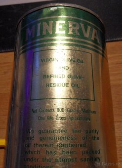 Olivový Olej MINERVA Malaga konzerva - 3