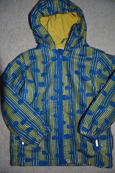 Pogumovaná bunda s velrybama vel. 116 unisex - 3