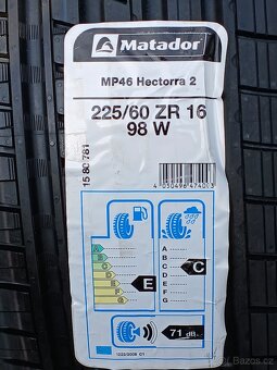 Nové letní pneu Matador 225/60/16 - 3