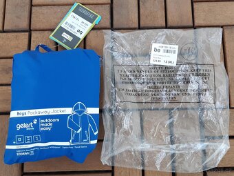 Bunda outdoor GELERT Packaway, modrá, 152-158 cm - 3