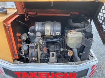 Minibagr Takeuchi 1,2t - 3