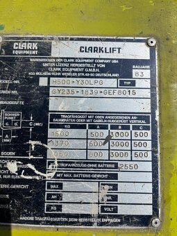 VZV Clark H500 LPG - 3