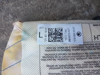 Škoda Superb II airbag sedadla, levý a pravý. - 3