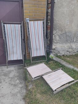 Zahradní retro lehátka - 3