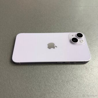 iPhone 14 128GB fialový, pěkný stav, 12 měsíců záruka - 3