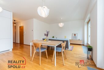 Pronájem, byty/3+kk, 93 m2, Za Karlínským přístavem 683/4, K - 3