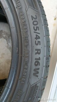 BARUM BRAVURIS 5 -205/45R16 W 6.8mm-DOT 4720 - 3