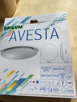 LED Koupelnové stropní svítidlo AVESTA LED/28W/230V - 3