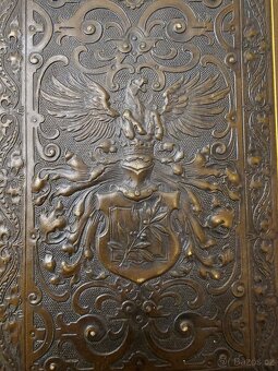 Zajímavá stará velká kniha v kožené vazbě - 3