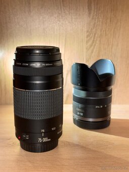 Canon EOS R + baterie, nabíječka + 2 objektivy - 3