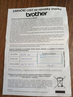 Šicí stroj Overlock Brother 1034 DX - 3