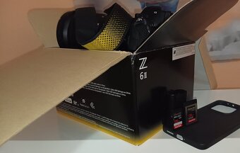 NIKON Z6II +  28mm Z,ND64, CF128GB+SD128GB, čtečky - 3
