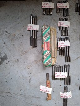 Maticové závitníky M stoupání 1-1,5-2 - 3