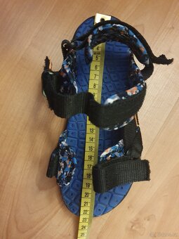 Crossroad v.33 páskové sandálky boty modro-černé - 3