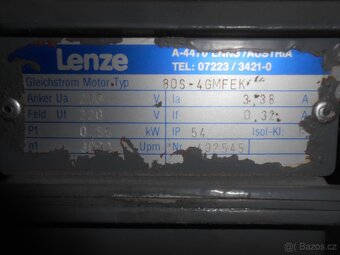 Prodám elektromotor s převodovkou - 3