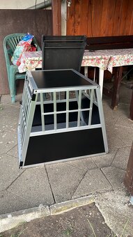 Přepravní klec pro psa do auta - 3