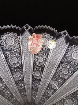 Váza "Iris" broušené sklo - 3