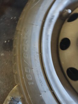 Prodám 4ks plechové disky 4x100 R14 - 3