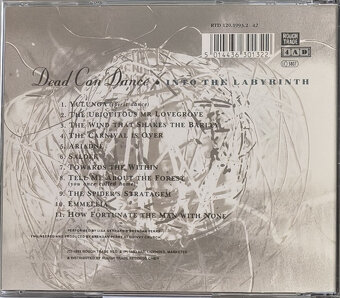 CD Dead Can Dance: Into The labyrinth - 3