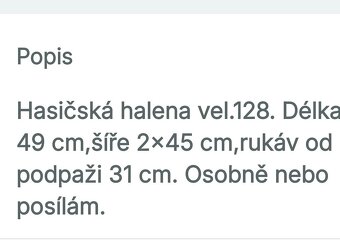 Karnevalový kostým Hasič - 3