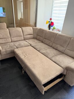 Rohová sedací souprava rozkládací - 3