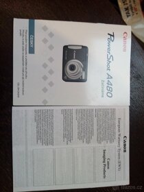 canon powershot A480 digital camera - 3