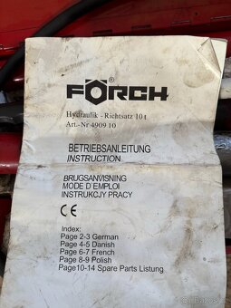 Hydraulická rozpínací souprava 10 t Foerch 490910 - 3