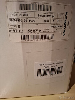 Bezpečnostní pás/postroj pro psy - XL - 3