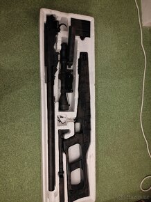 Odstřelovací puška Mk96 - černá, optika, dvojnožka, Well, MB - 3