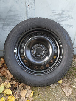 5x100 r15 kola disky vw polo rapid fabia zimni 185 65 15 - 3