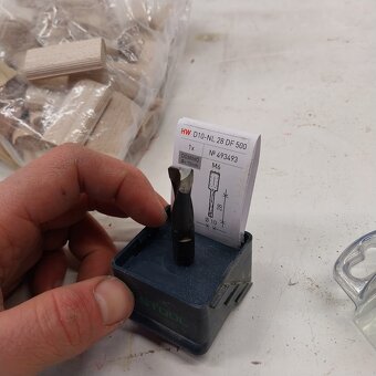 Festool domino fréza 10mm a kolíky - 3