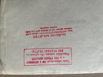 ŠKODA 1101 sanita originál výkres - 3